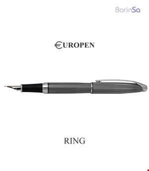 خودنویس یوروپن مدل رینگ (مشکی راه راه) 2