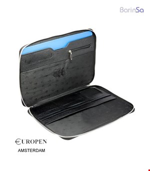 فولدر اداری زیپ دار یوروپن مدل آمستردام 