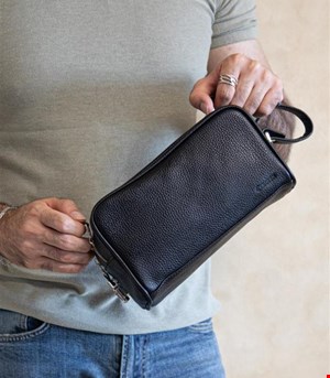 کیف دستی بنددار چرم یوروپن مدل روتردام 4