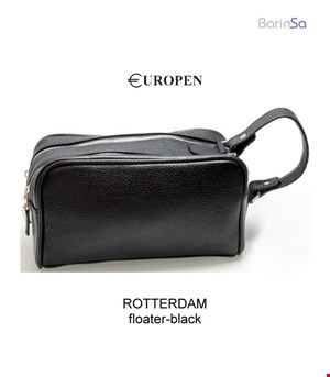 کیف دستی بنددار چرم بنددار یوروپن مدل روتردام 6