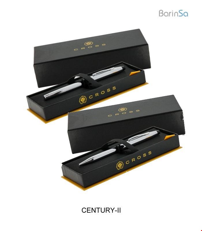 خودکار و روان‌نویس تک کراس مدل سنچوری2 (بدنه کروم براق) Cross bp-rp CENTURY-II