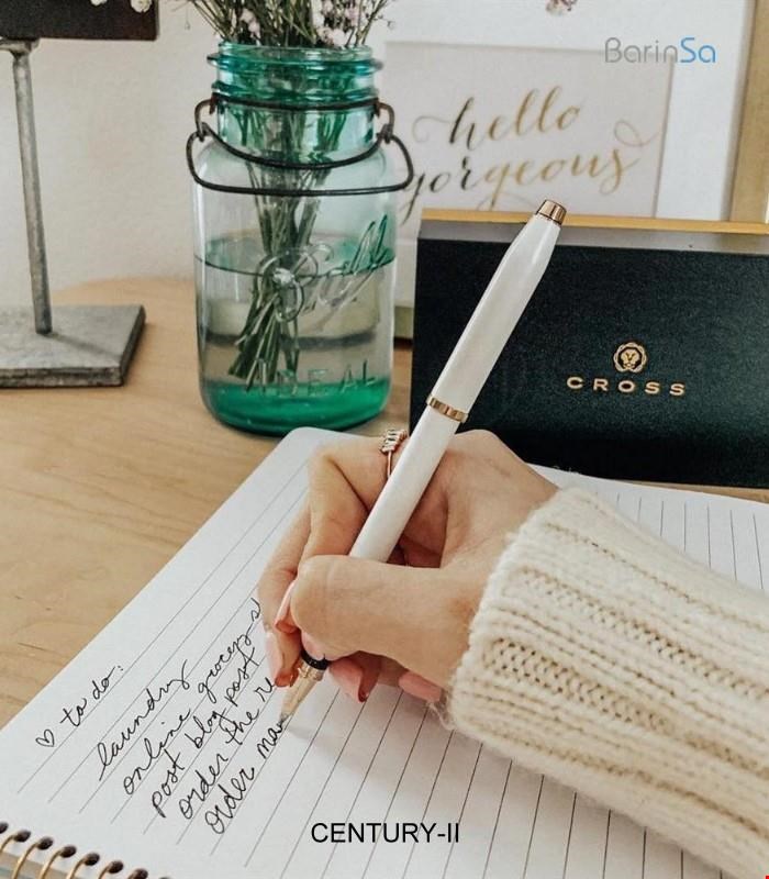 خودکار تک کراس مدل سنچوری2 (صدفی) Cross pen CENTURY-II