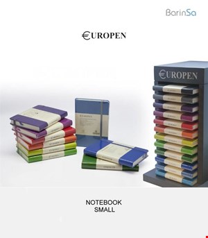 دفتر 220 برگ جلد سخت یوروپن Europen Notebook SMALL