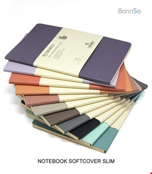 دفتر 100 برگ جلد نرم یوروپن Europen Notebook SOFTCOVER SLIM