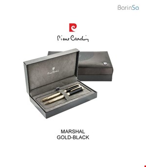 خودکار و روان‌نویس پیرکاردین مدل مارشال (طلایی-مشکی) Pierrecardin BP-RP MARSHAL BLACK