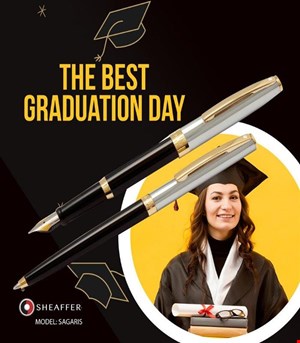 خودکار و خودنویس شیفر مدل ساگاریز (مشکی،کروم، طلایی) Sheaffer fp-bp-sagaris